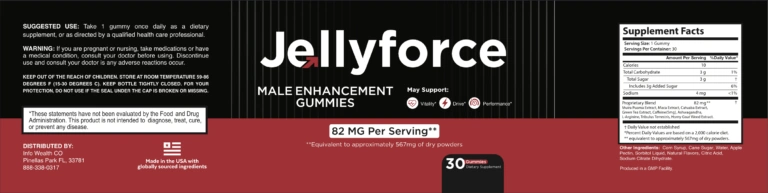 Jelly Force Lebel